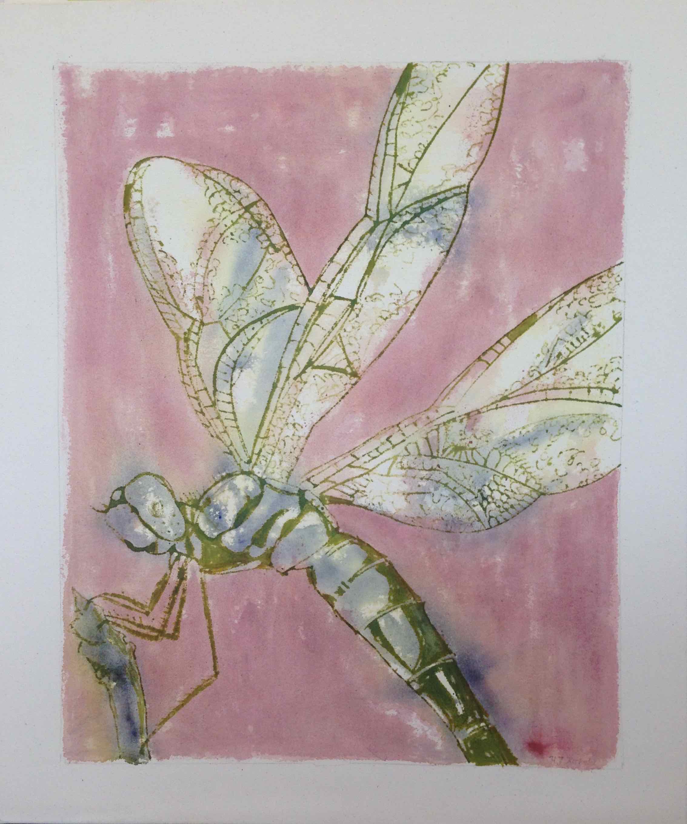 Odonata Rosalita,  80x95,  solgt
